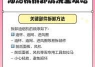 如何正确清洗油烟机（一次清洗）