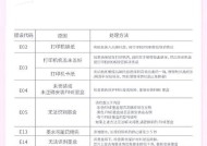 打印机常见错误及解决方法（如何应对打印机故障和错误提示）