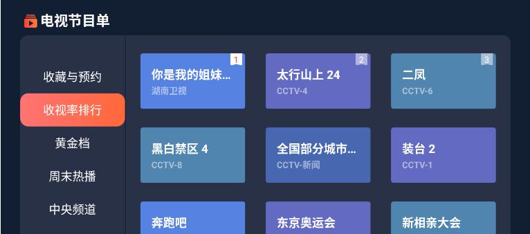 最新电视直播软件大全——看电视不再受限（多样选择满足你的视听需求）  第1张