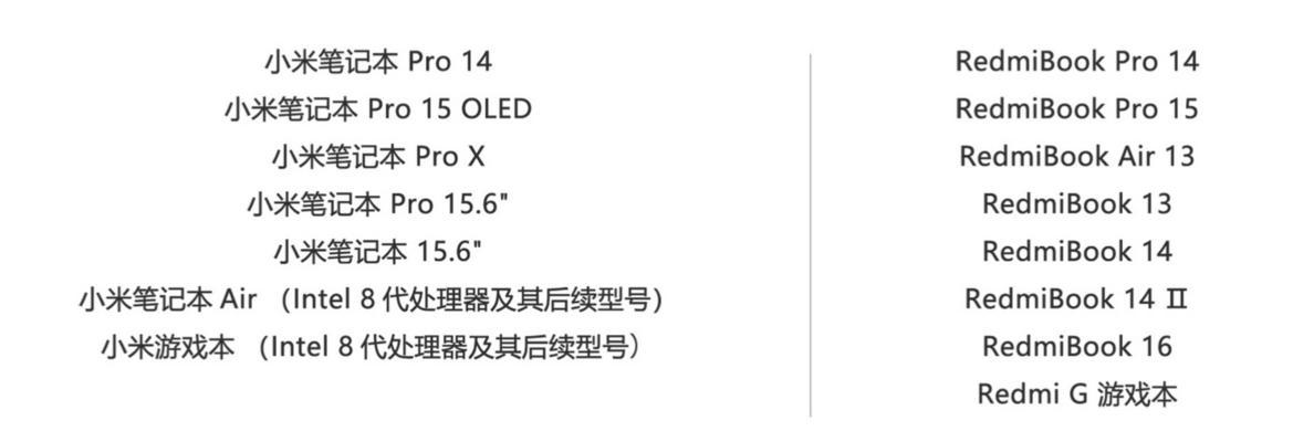 小米笔记本选哪个型号好？不同型号的区别在哪里？  第2张