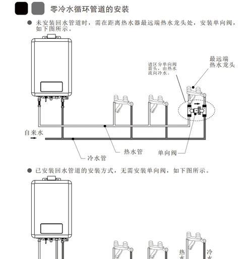 热水器循环水安装步骤是什么？  第1张
