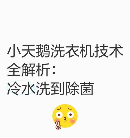 小天鹅机械洗衣机的清洗方法（轻松学会使用小天鹅机械洗衣机的正确清洗方法）  第3张