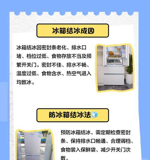 冬季冰箱结冰解决办法（掌握这几个方法）  第3张