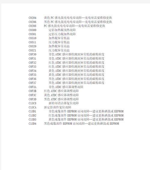 解读复印机2557代码（一探复印机2557代码的应用与优势）  第2张